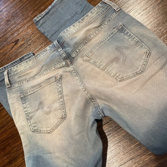 NWOT AG Adriano Goldschmied Men's 32x34 Everett Slim Straight Jean Faded - Picture 8 of 12